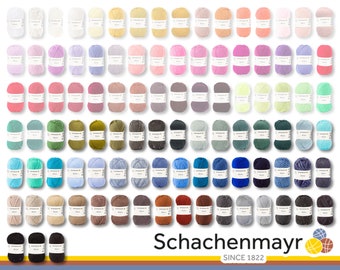 Schachenmayr 50 g Bravo Knitting Crochet Amigurumi 49 Colors | another 50 colors in another offer