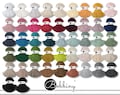 Bobbiny 100m Premium Braided Cord Ø 5mm Cotton Textile Yarn Crochet Macrame 47 Colors