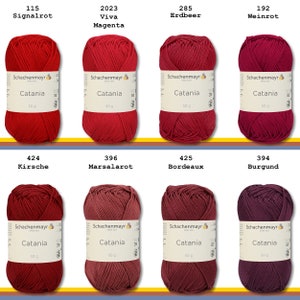 Schachenmayr 50 g Catania Knitting Crochet Cotton Amigurumi 63 Colors another 47 colors in another offer image 6