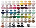 Bobbiny 100 m Braided Cord Junior Ø 3 mm Cotton Textile Yarn Craft Cord Macrame 47 Colors product logo