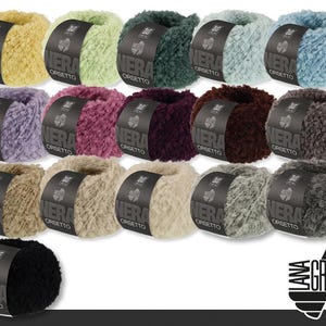 Lana Grossa 50 g Orsetto Virgin Wool Merino Knitting Wool 16 Colors
