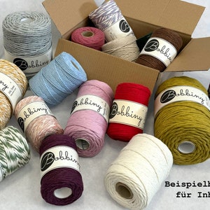 Surprise package 1000 m macrame cord new mixed package wall hanging flower baskets DIY