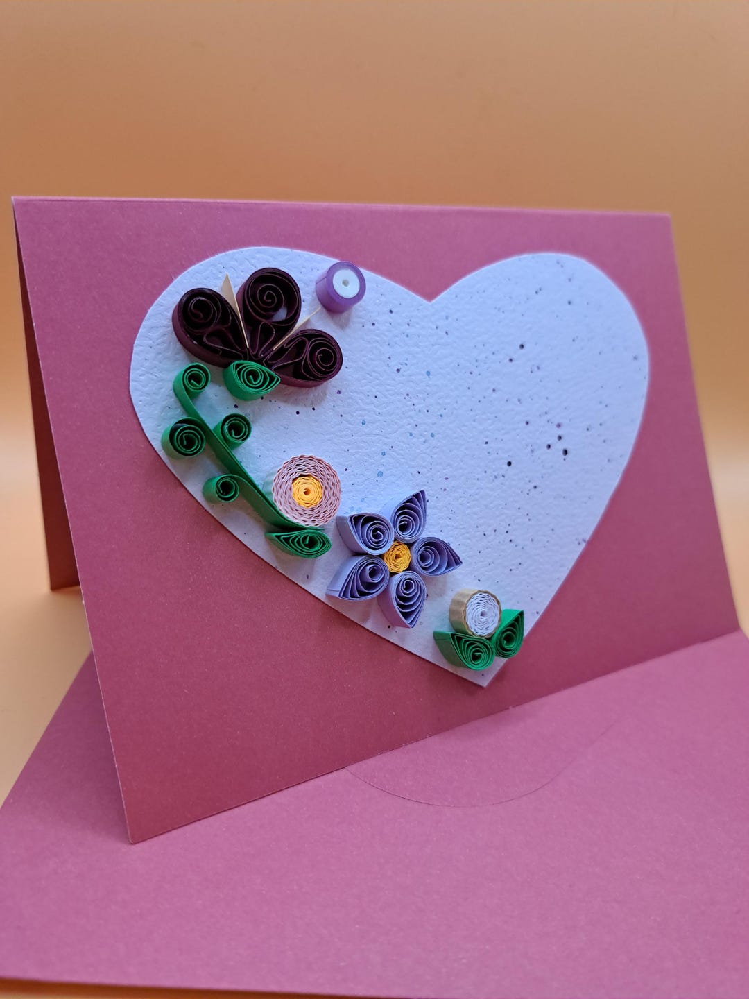 Birthday Card Heart - Love Card - Wedding Card - Greeting Card Heart ...