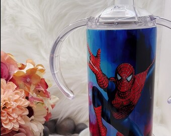 Spiderman sippy cup