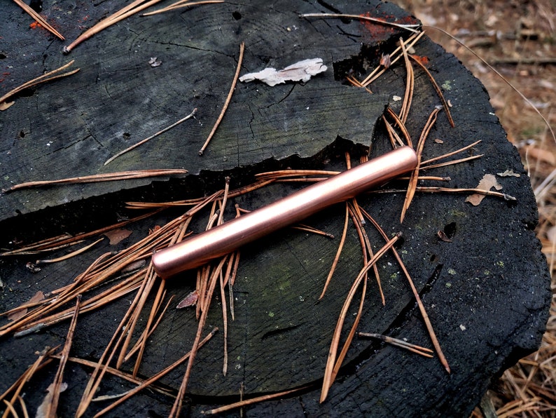 Solid Copper Stick Pure Solid Copper Сopper Wand Touch Etsy