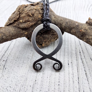 Troll Cross (Trollkors) Wikinger Halskette, authentisches Amulett, Wikinger Anhänger, handgemachtes nordisches Schutzamulett, Trollcross Halskette