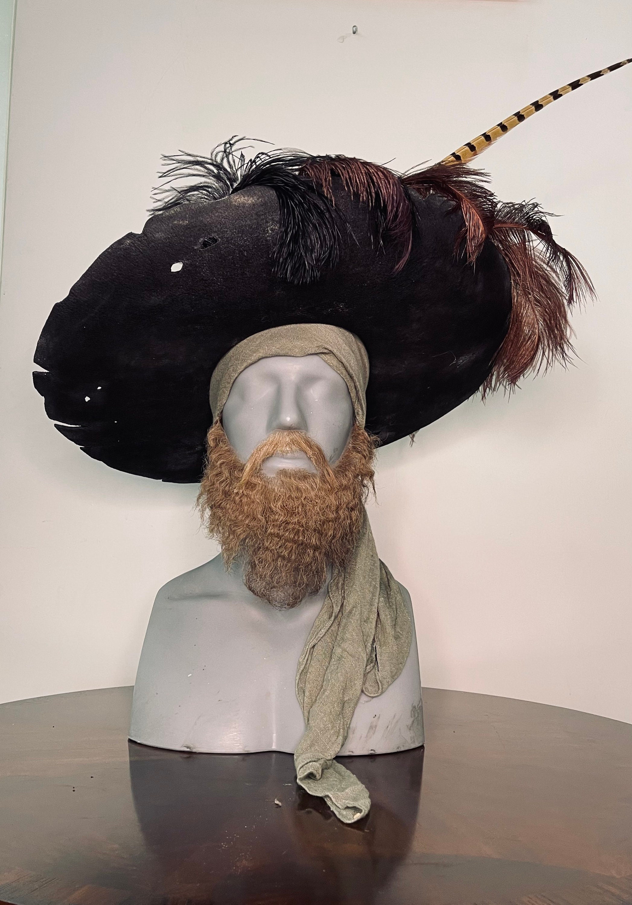 Barbossa Pirate Hat Musketeer Hat 