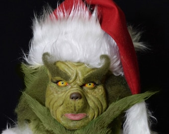 Christmas Grouch Prosthetic