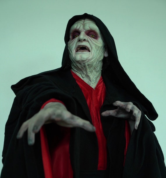 El Emperador Mighty Jaxx 悪魔崇拝 evil Dark Emperor Prosthetic – Aged Villain Foam Latex FX Appliance