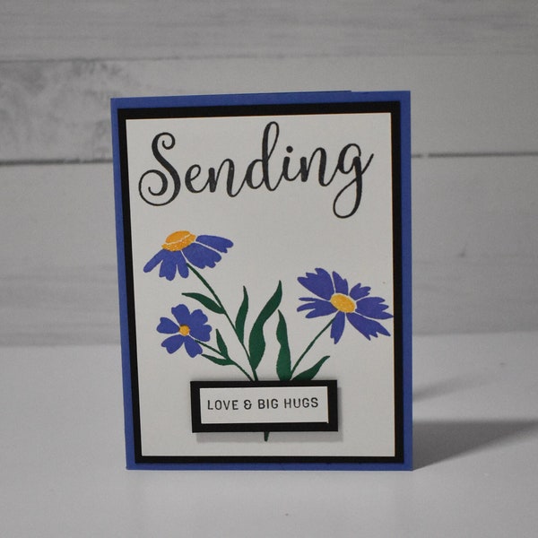 Sending Love and Big Hugs Any Occasion Card