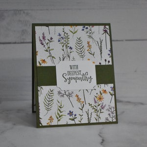 Sympathy Card, Condolence Card