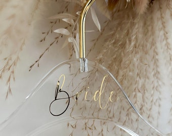 Premium clothes hanger personalized, bride | Bride | Groom