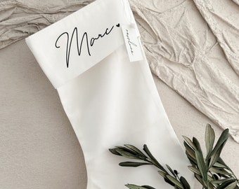 Santa Claus stocking Santa sock personalized | Premium - 100% cotton