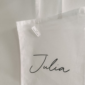 Cotton bag XL, personalized 100% cotton image 1