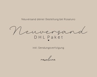 Neuversand deiner Bestellung | DHL Paket (Deutschland)