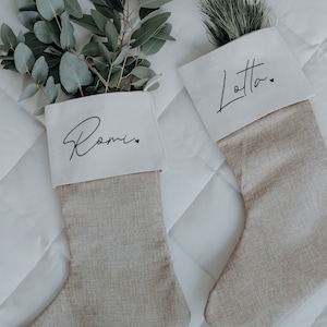 Personalized Santa stocking/sock