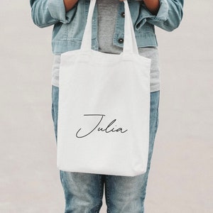 Cotton bag XL, personalized 100% cotton image 3