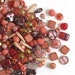 40 gr (about 1 1/5 oz) Glass Bead Mix, Dusty Rose, Czech Glass 