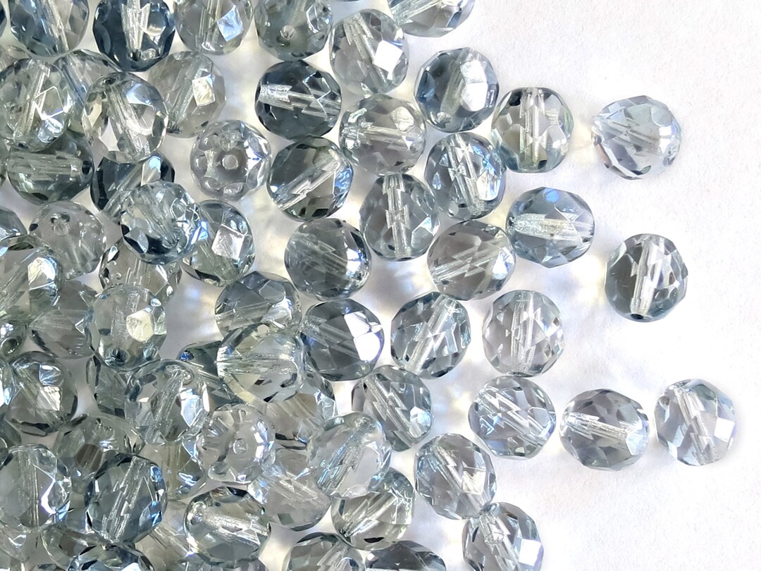 thumbnail image 2 of 600pcs Fire Polished Faceted Beads Round 2.5 Mm, Crystal 2 of 12