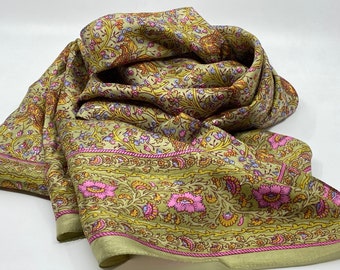 High quality, lightweight silk scarf