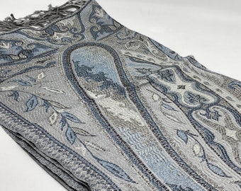 Silver: beautiful silk scarf
