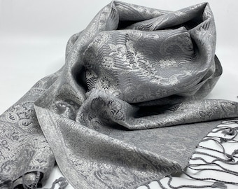 Silverstar: Elegant silk scarf for him or her!