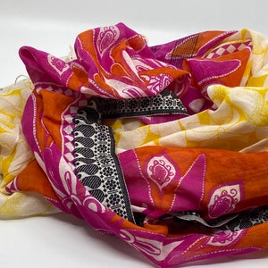 Summertime! High-quality, fashionable summer scarf