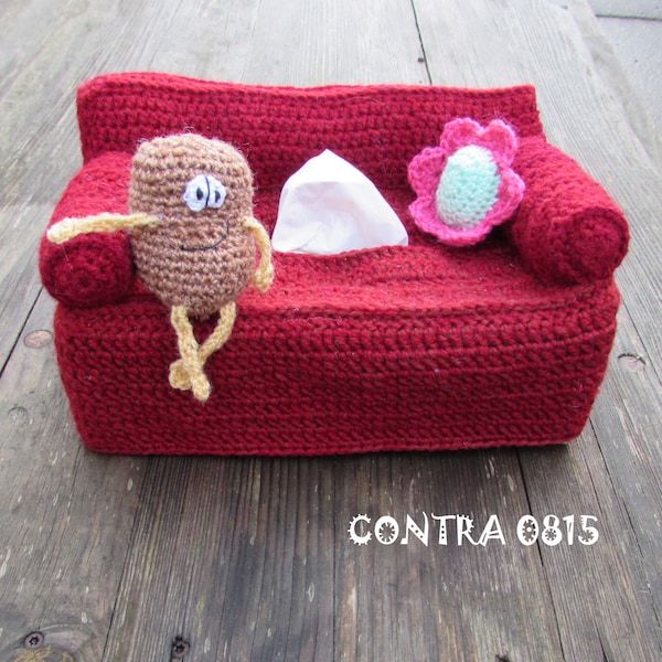 Couchpotato für  Taschentücherbox - Hülle
