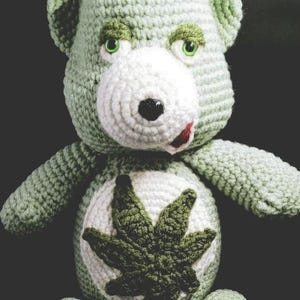 Don&#39;t Care Bear (pot storage) pattern