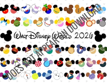 WDW Disneyworld Character Autograph Book 2025 and 2026 - Digital Files