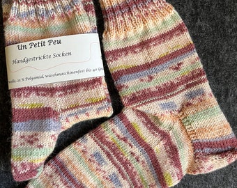 Handgestrickte Socken, Größe 40/41