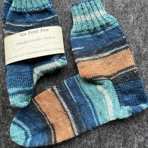 Hand knitted socks, size 36/37