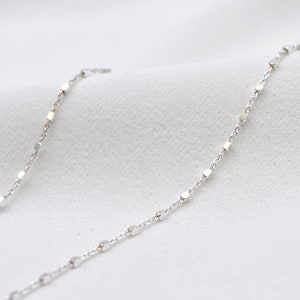 CUBE CHAIN | Sterling Silver