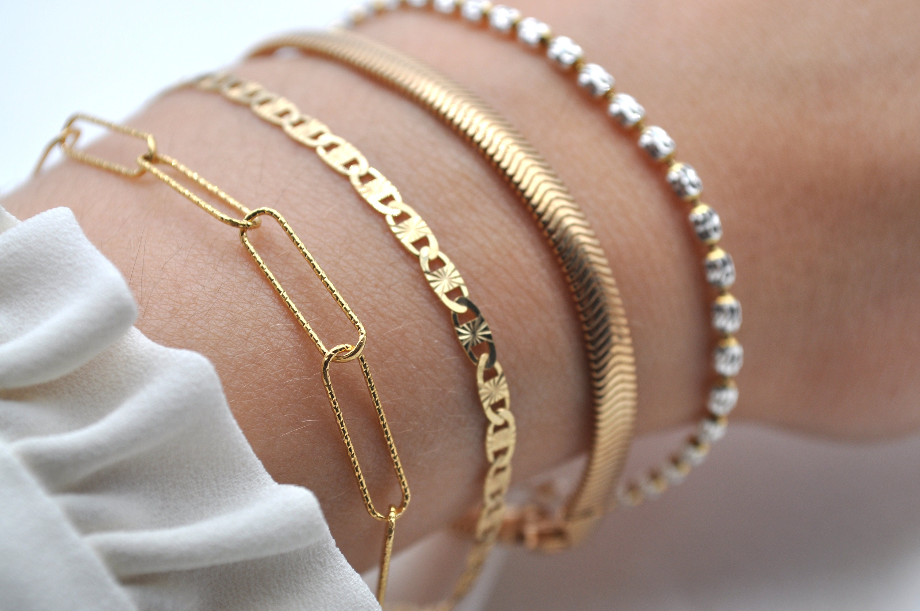 Pulsera de serpiente Pulsera de oro para mujeres Pulsera | Etsy