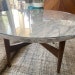 Larger Clear Round Acrylic Tabletop Cover Protector to keep your coffee, end table, dining tables protected. 