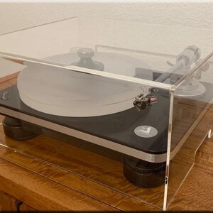 Marantz Clear Acrylic Lucite Turntable Dust Cover TT 15S1 Vintage Turntables record player Audio file spinning Albums receiver Marantz TT15S1 1/4"