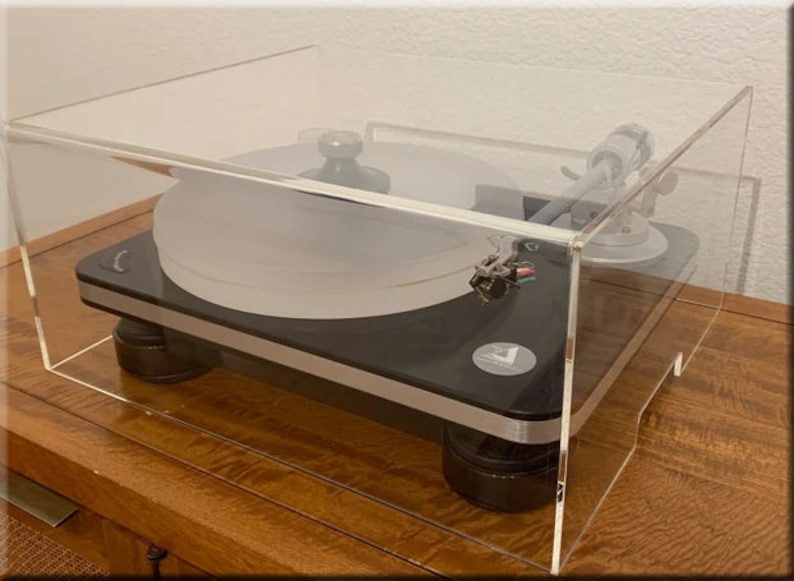 Marantz Clear Acrylic Lucite Turntable Dust Cover TT 15S1 Vintage Turntables record player Audio file spinning Albums receiver Marantz TT15S1 1/4"