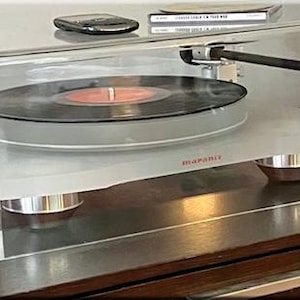 Marantz Clear Acrylic Lucite Turntable Dust Cover TT 15S1 Vintage Turntables record player Audio file spinning Albums receiver image 2