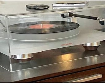 Cubierta antipolvo de acrílico transparente Lucite para tocadiscos Marantz TT 15S1. Tocadiscos vintage. Reproductor de discos. Reproductor de archivos de audio.