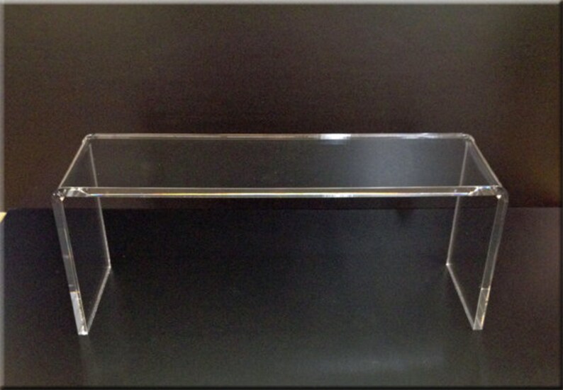 Clear Acrylic Riser Display Stand 3/8 thick stands for Etsy