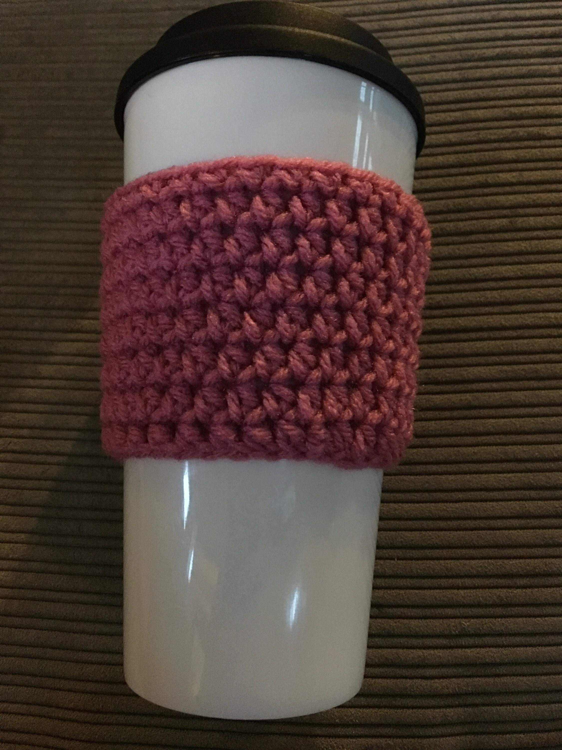 Crochet Travel Mug Cozy / Sleeve Etsy