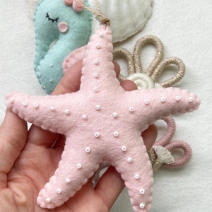 Under the sea decorations, sea nursery,  starfish decoration. Children’s room decoration