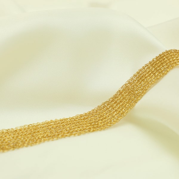 24ct vergoldetes Armband - gehäkeltes Armband aus Gold-Draht