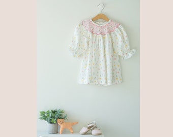 MOST FAVORITE Easter Spring/Summer Smocked Girls' Dress