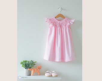 Blush Pink Heirloom Girls' Dress