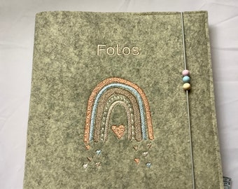 Personalisiertes Fotoalbum 40  Seiten, Regenbogen