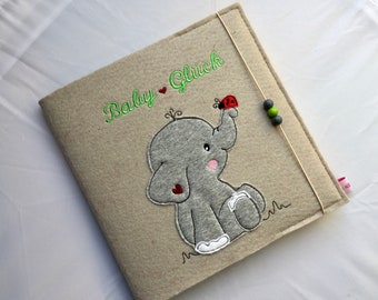 Personalisiertes Fotoalbum 40  Seiten,,Elefant,,