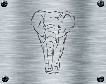 Fichier de broderie éléphant - 13 x 18 cadres - Animaux d’Afrique, animaux du désert, motif de broderie d’animal de steppe, fichier de broderie numérique, peinture à l’aiguille