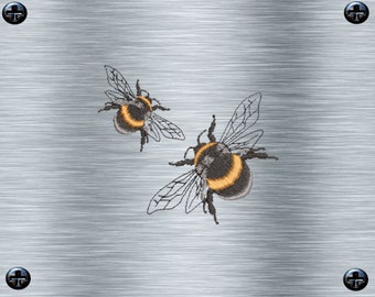 Stickdatei Biene 3 - 10 x 10 Rahmen - Insekten Stickerei, Tiere, tierische Stickmotive, Stickkunst, digitale Stickdatei, Nadelmalerei