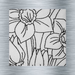 Stickdatei Blumenkanne 13 x 18 Rahmen Botanische Stickmotive, Blumenstickerei, Redwork Stickerei, digitale Stickdatei, Nadelmalerei Bild 3